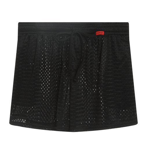 Afbeelding van Effen heren mesh dun gedeelte losse mode zakken elastische grote maat slaapbodem boxershorts homewear