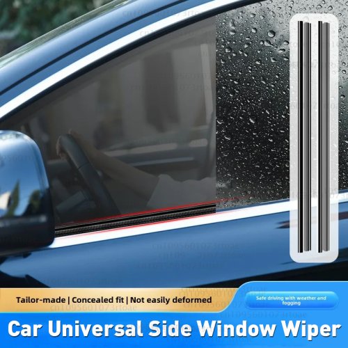 Afbeelding van Universele Auto Zijruit Ruitenwisser Reinigingstool – Efficiënt Water- en Mistverwijderaar voor Auto, Huis en Raam