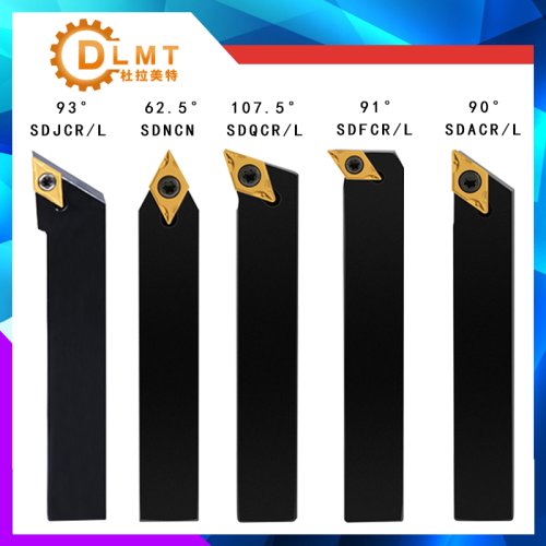 Immagine di Tornio CNC Professionale per Metallo - Utensili da Taglio di Alta Precisione