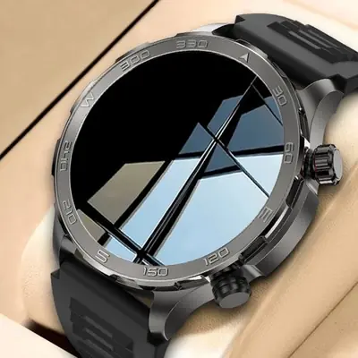 Image de Montre Connectée Homme - Écran AMOLED, GPS, Fréquence Cardiaque & NFC