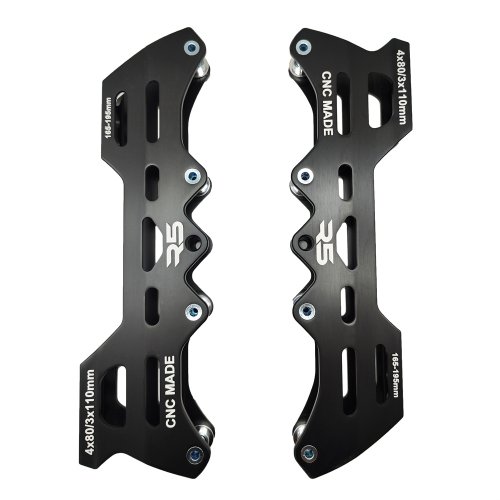 Immagine di Telaio per pattini in linea R5 Blance 3*110mm o 4*80mm Telaio CNC 165-195mm per pattini da slalom Co...