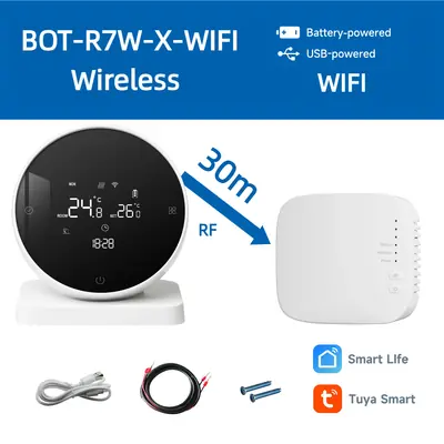 Image de Thermostat Intelligent WiFi pour Chaudière à Gaz