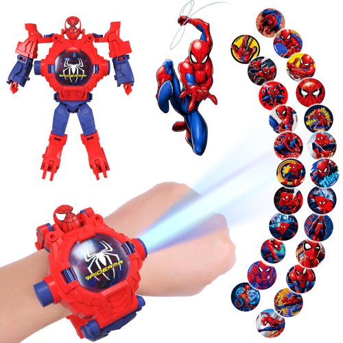 Image de Montre Robot Transformable pour Enfants - Jouet Éducatif et Fun