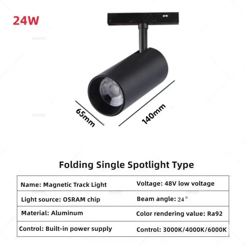 1 pz 24W foco
