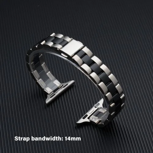 Silver Black W14mm