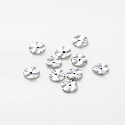 Image de Perles entretoises plaquées or 14K/18K - 30 pcs