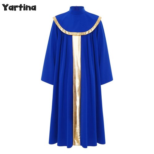 Image de Robe de Chorale Élégante pour Enfants - Costume de Danse de Louange