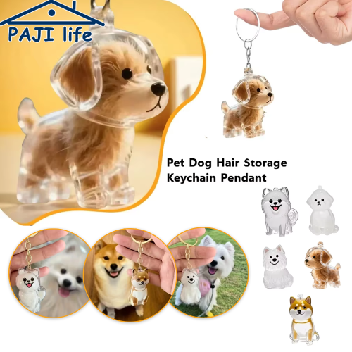 Afbeelding van Hondenhaar Sleutelhanger – Persoonlijk Herinneringscadeau