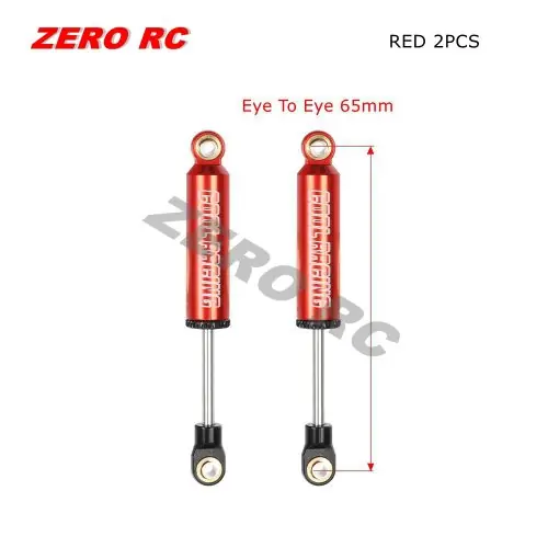 65mm Red 2PCS