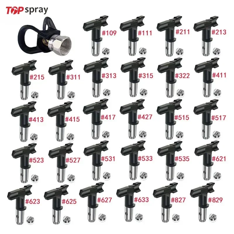 Immagine di Ugelli Airless Topspray – Punta Reversibile per Spruzzatore di Vernice