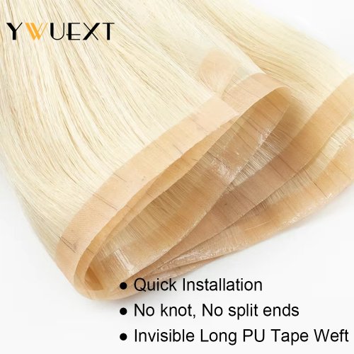 Afbeelding van Blonde Tape-In Extensions – Naadloos & Natuurlijk
