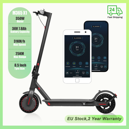 Image de Scooter Électrique Pliable 500W - Longue Portée & Application Smart