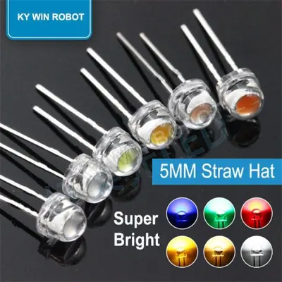 Image de LED 5mm Ultra Lumineuses - Pack de 50 Pièces