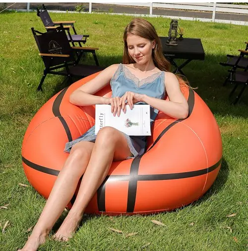 Image de Canapé Gonflable Portable - Fauteuil de Plage et Festival