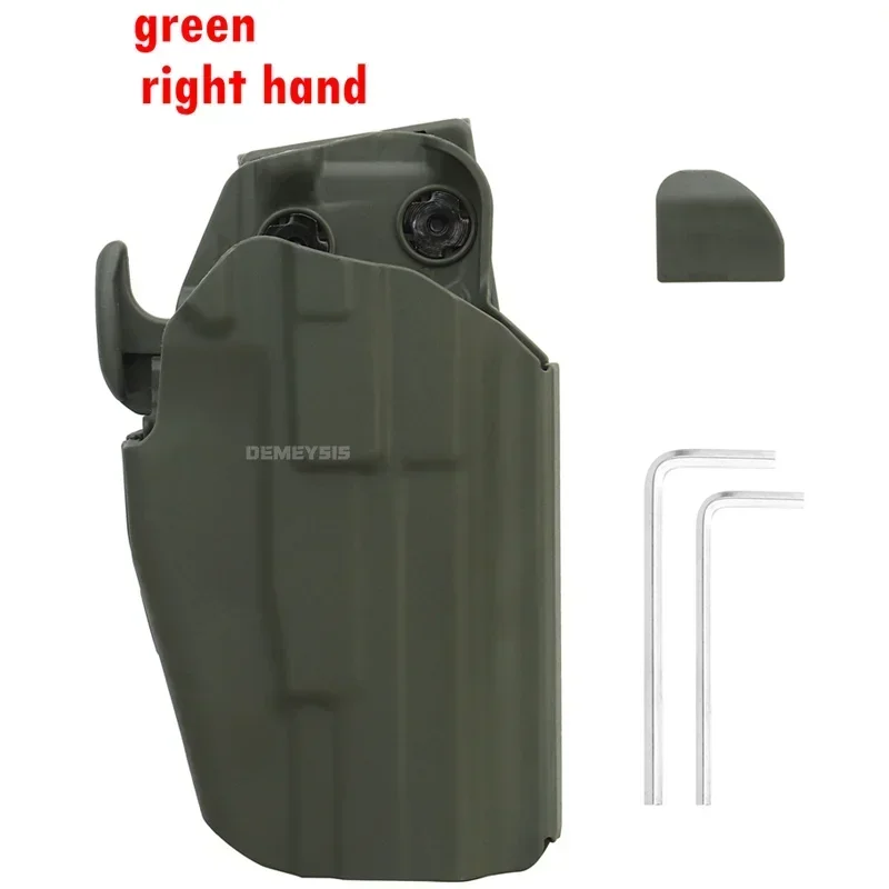 Grüne rechte Hand