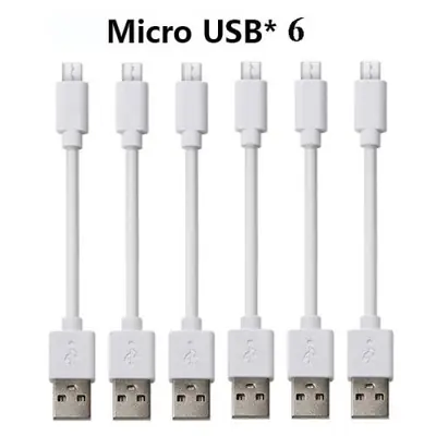 Image de Câble de Charge USB-C & Micro-USB 25cm - Pack de 6