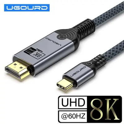 Image de Câble USB-C vers HDMI 4K 60Hz - Adaptateur Thunderbolt 3/4