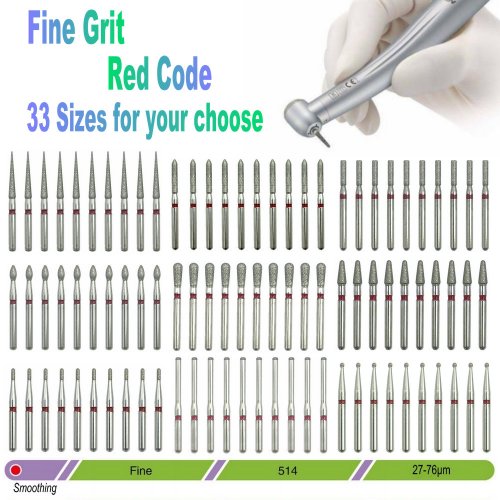 Bild von Dental-Diamantbohrer Set – Präzise Zahnvorbereitung & Polierung