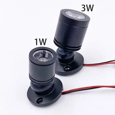 Image de Projecteur LED Mini Plafonnier - Éclairage Réglable 1W/3W