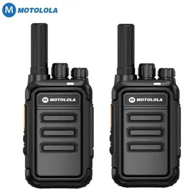 Image de Talkie-Walkie Mini UHF Portable - Portée Longue - 2 pcs