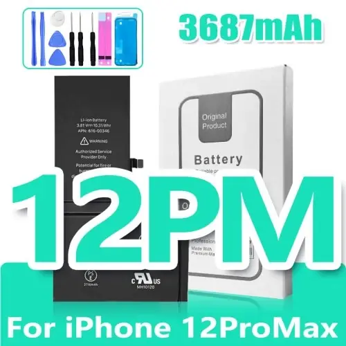 12ProMax 3687mAh
