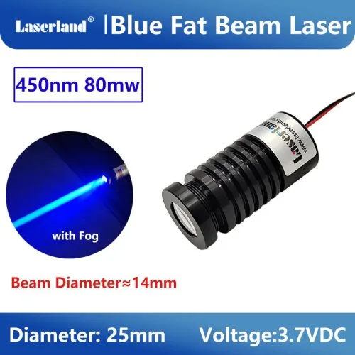 450nm 80mW 3.7V