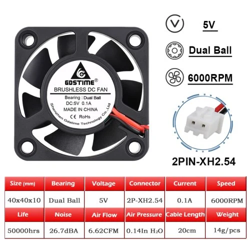 5V 2Ball 6000RPM