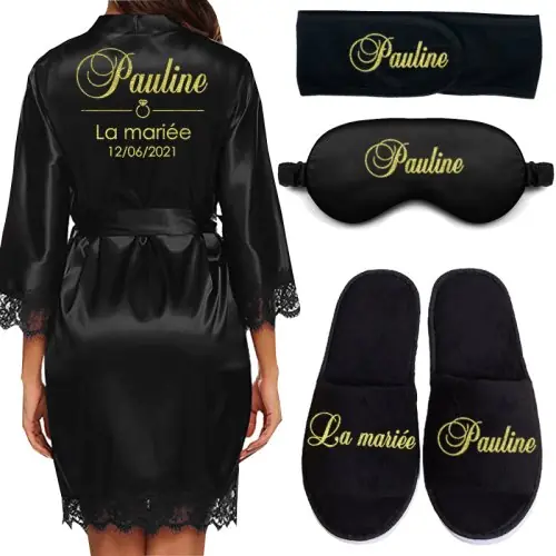 Kleid Schuh band Maske