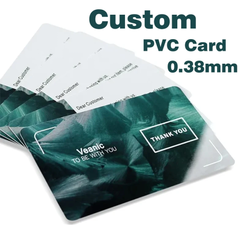 Afbeelding van Aangepaste PVC Zakelijke Identiteitskaart met Eigen Ontwerp, Logo en Naam – Kunststof, Waterdicht, Dubbelzijdig, Glanzend of Mat, 0,38 mm, 85,5 x 54 mm, 200 Stuks
