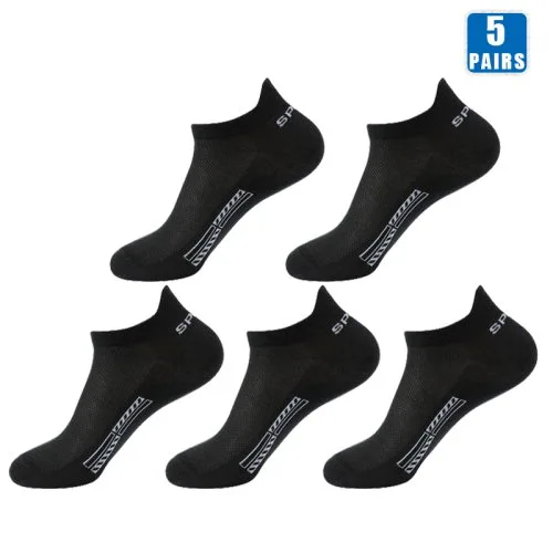 5 paare schwarz