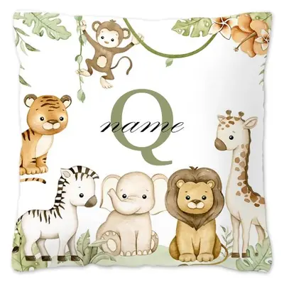 Image de Taie d'oreiller animaux personnalisée
