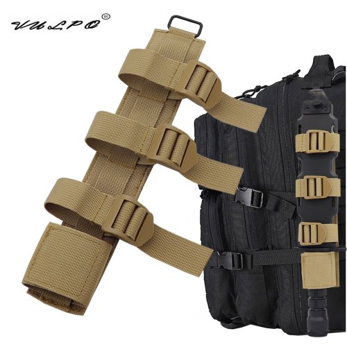 Image of Vulpo Tactical MOLLE Knife Sheath Adapter – Durable Tool Carrier & Backpack Attachment for Hunting Vest and Outdoor Gear