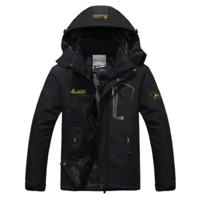 Image de Parka Homme Hiver Chaude à Capuche - Style Militaire