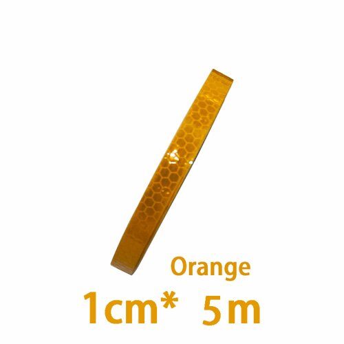 Image de Bandes Réfléchissantes 1cm - Sécurité Nocturne pour Vélo & Voiture