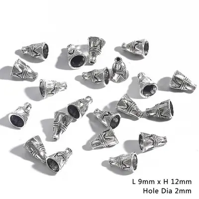 Image de Bouchons de perles argent antique pour bijoux DIY