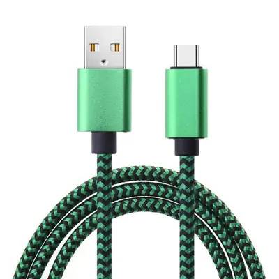Image de Câble USB-C Tressé Rapide 2.4A - 1m/2m/3m