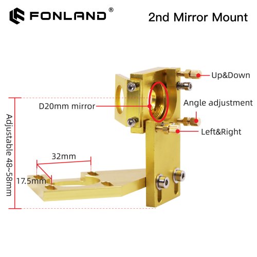 Immagine di Set Laser CO2 Mini per Macchine da Taglio e Incisione
