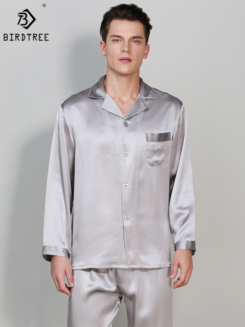 Image de Pyjama Homme Longues Manches - Confort & Élégance