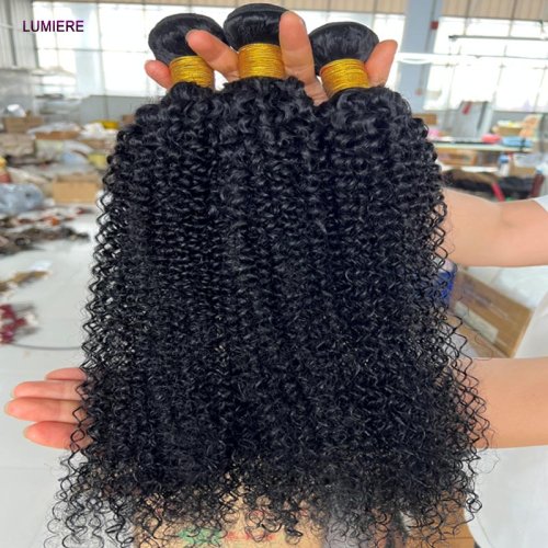 Immagine di Capelli Ricci Afro 40 Pollici - Estensioni Umane Naturali