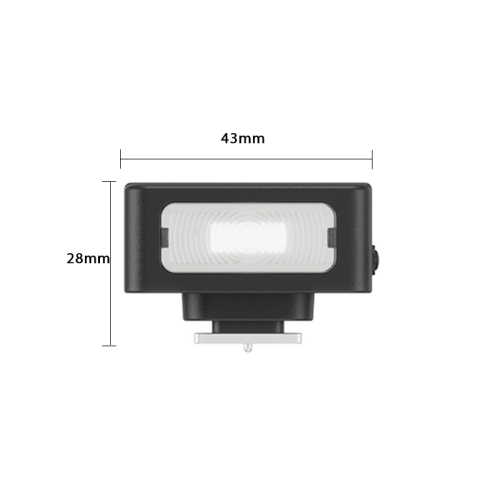Immagine di Flash Mini Ulanzi SL01, SL02, SL03 per Fotocamera - Speedlite GN8 6500K Compatibile con Canon, Sony, Nikon DSLR per Vlog, Live Streaming e Fotografia all'Aperto