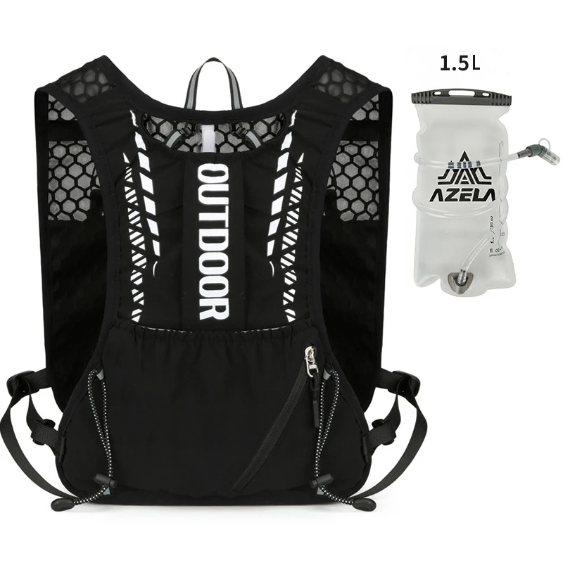 Black 1.5L Water Bag