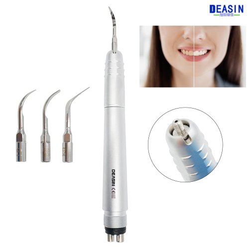 Imagen de Escalador Dental Ultrasónico con 3 Puntas Naturales para Limpieza Profunda y Blanqueamiento de Dientes
