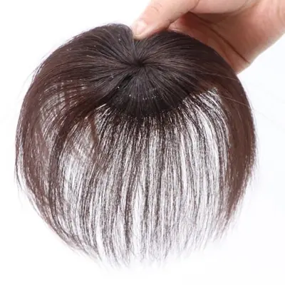 Image de Perruque Courte Naturelle Sans Couture - Solution Discrète pour Cheveux