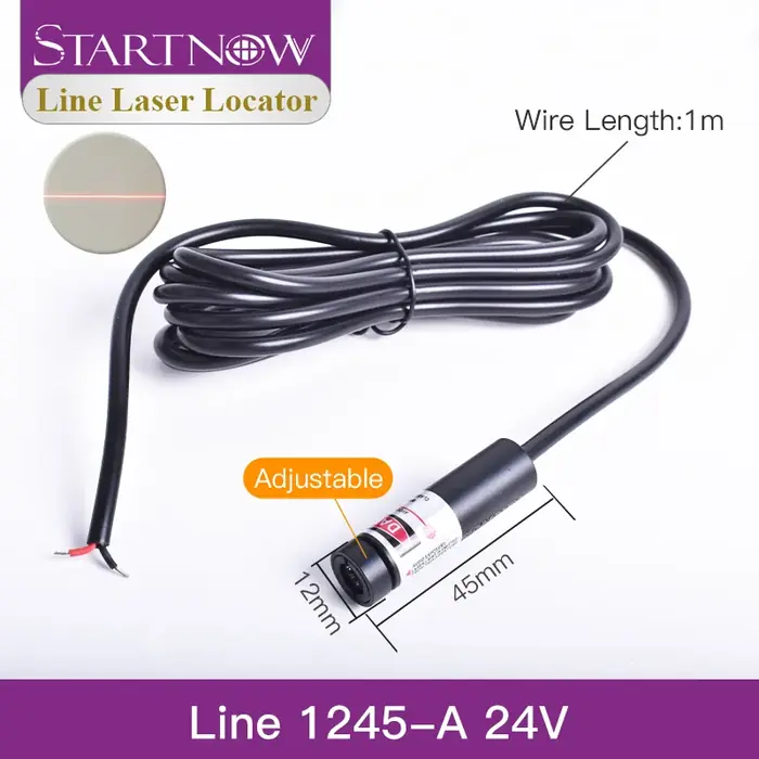 Image de Laser de Positionnement Rouge 635nm/660nm - Précision Industrielle