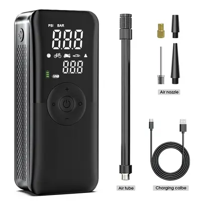 Compresseur d'air portable sans fil pour voiture, vélo et moto
