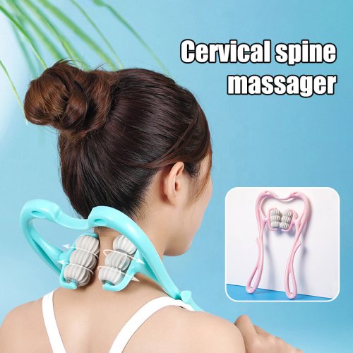 Image de Masseur Cervical 6 Boules - Soulagement Instantané pour Cou et Épaules
