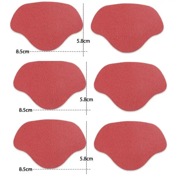 6Pcs- red
