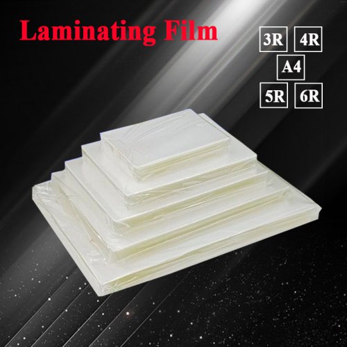 Image of Premium 80 Micron PET EVA Laminating Film Sheets – 50-Pack for A4, 5x6, 7x8 inch Photos, Cards & Documents – Ideal for Home, Office & School Use