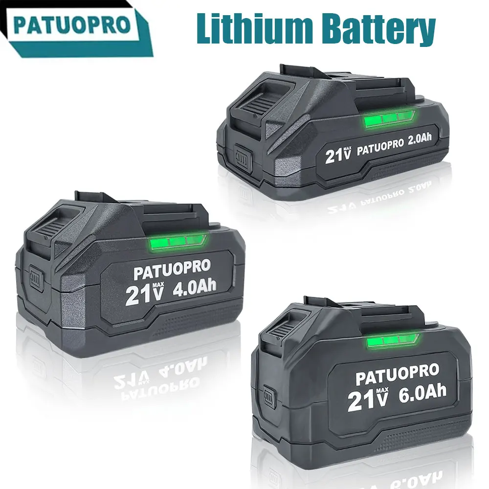 Immagine di Batteria al Litio Ricaricabile 18V 2.0Ah per Makita - Compatibile con Chiave, Sega, Trapano, Smeragliatrice Angolare, Ventilatore e Cacciavite Senza Fili