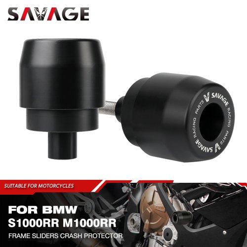 Bild von Rahmen-Slider-Crashprotector für BMW S1000RR und M1000RR (2015–2023) – Hochwertige Motorradverkleidungsschutzplatten mit optimalem Schutz bei Stürzen